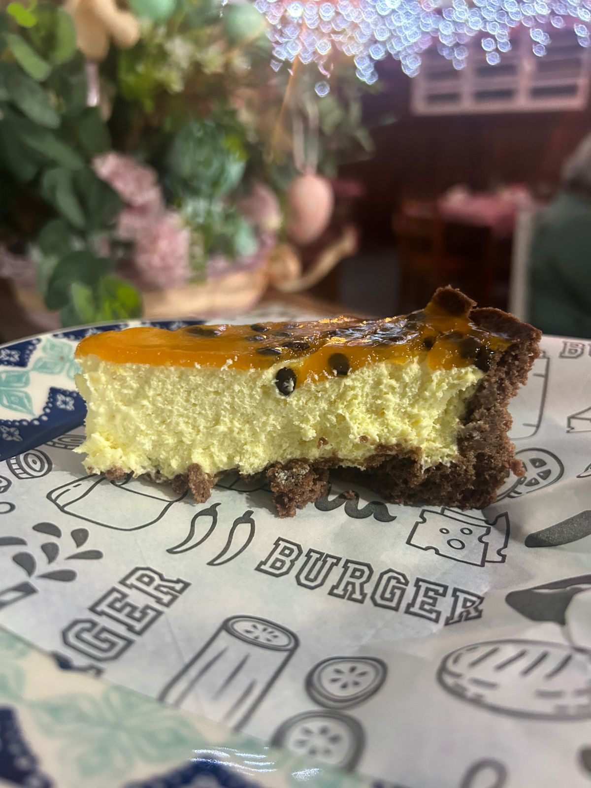 Torta-Mousse de Maracujá